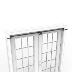Adjustable Christmas Garland Hanger For Double Door Frames