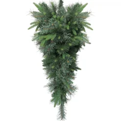 46" Ashcroft Cashmere Pine Artificial Christmas Teardrop Swag - Unlit