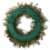 17" Basil Green Christmas Deluxe Door Saver Protective Wreath Pad