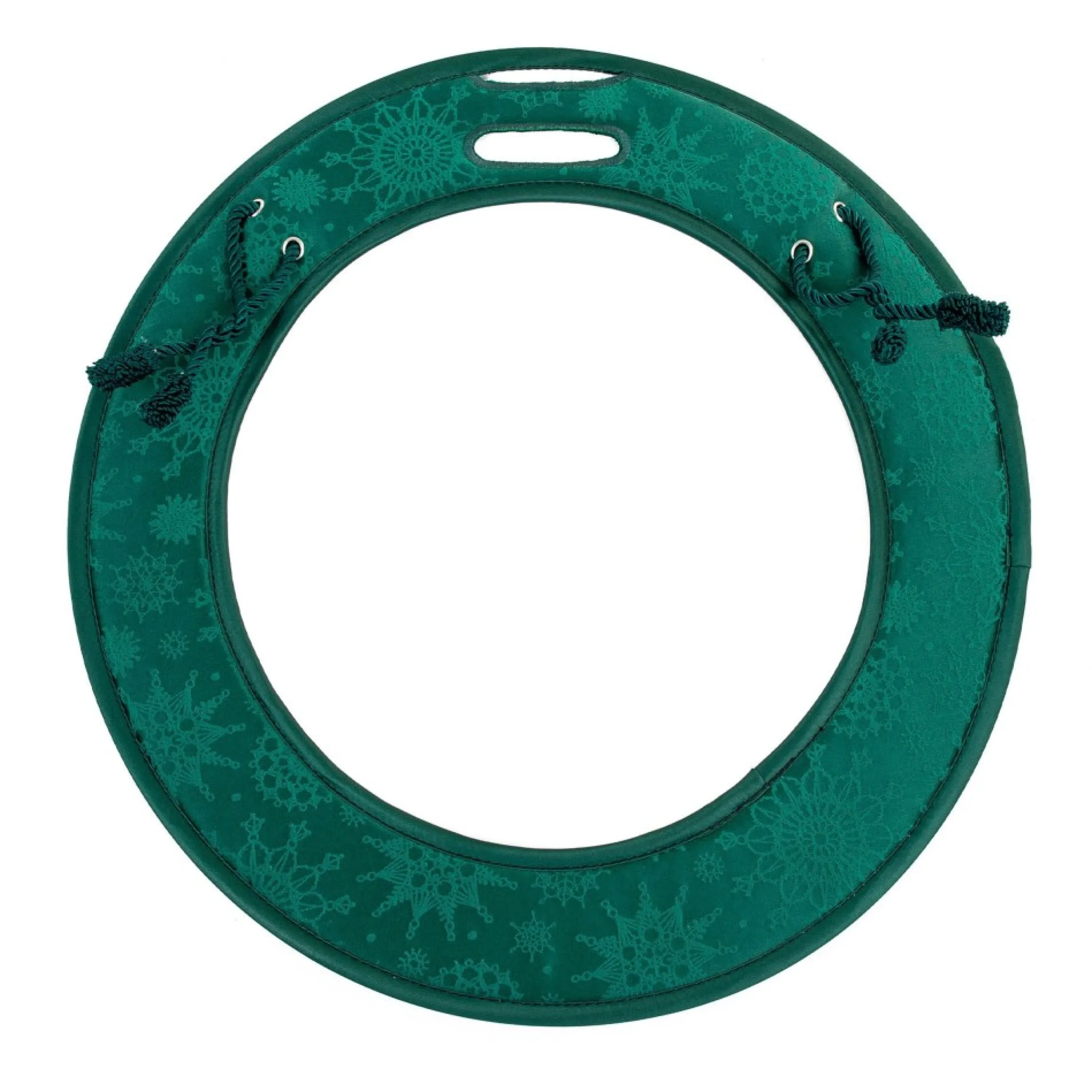 17" Basil Green Christmas Deluxe Door Saver Protective Wreath Pad