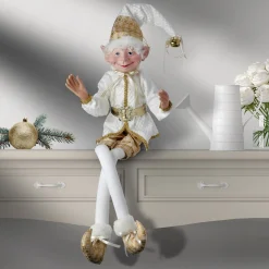 2.5' Bendable Elf Christmas Plush Figure