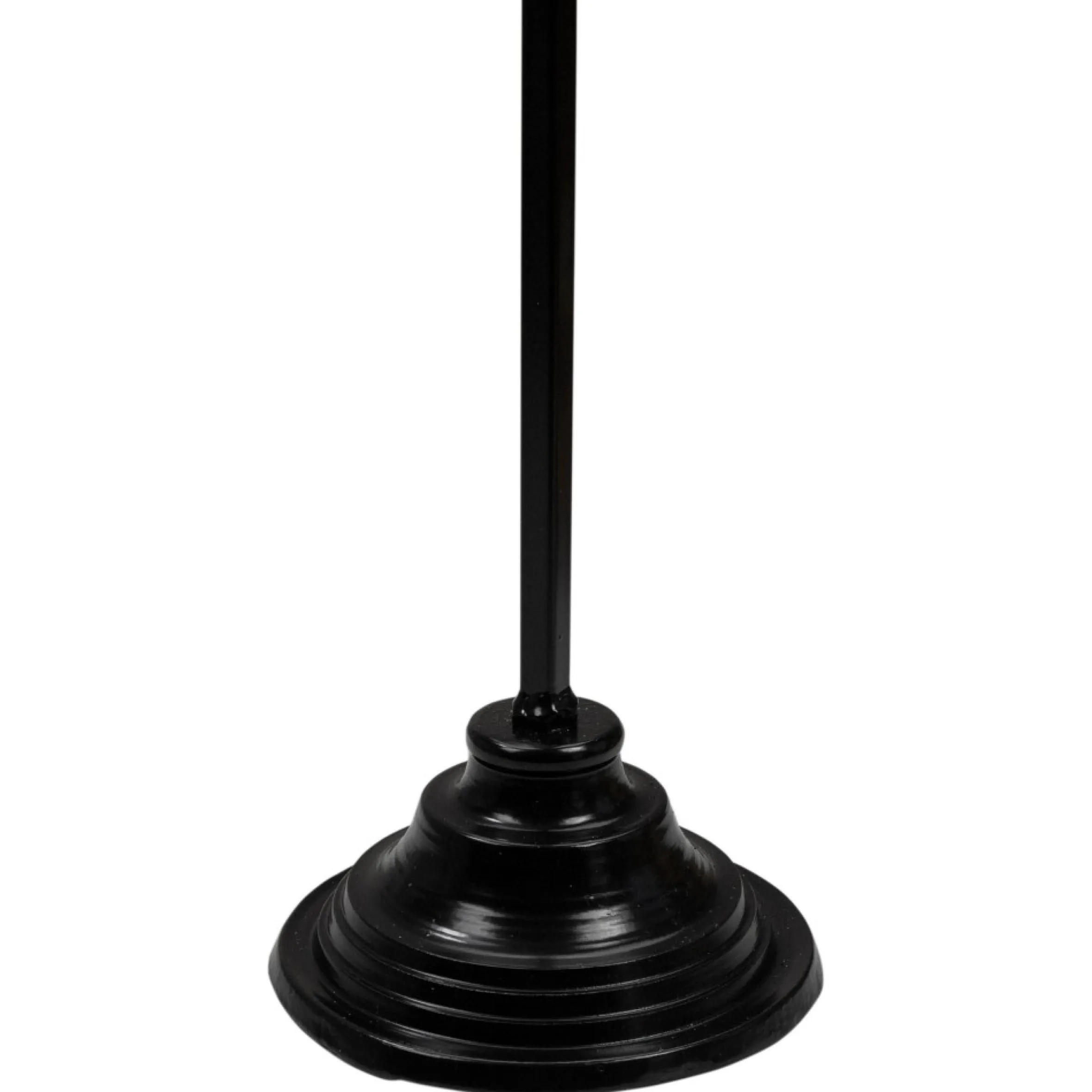 30" Black Metal Christmas Wreath Hanger Stand