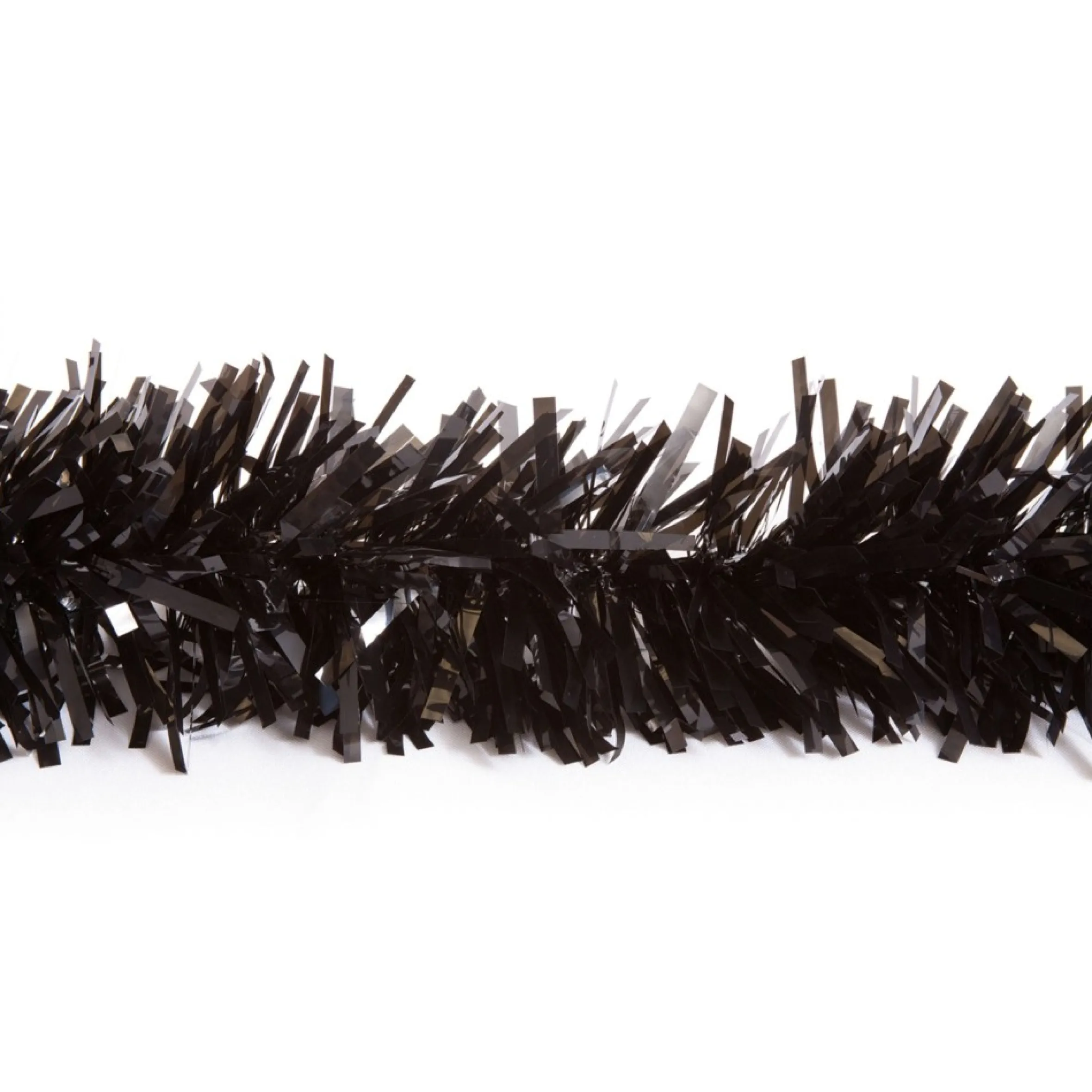 25' Black Metallic Twist Novelty Christmas Garland