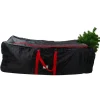 58" Black Rolling Artificial Christmas Tree Storage Chest For 9Ft Trees