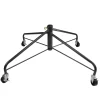 Black Rolling Artificial Christmas Tree Stand , 9'-12' Trees