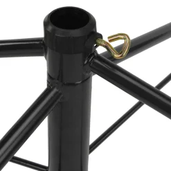 Black Rolling Artificial Christmas Tree Stand , 9'-12' Trees