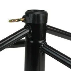Black Rolling Christmas Tree Stand For 9'-12' Artificial Trees