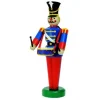 75" Blue And Red Life Size Soldier Toy Christmas Decor