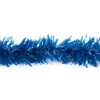 25' Blue Metallic Twist Novelty Christmas Garland