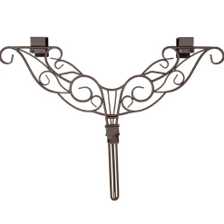 24" Bronze Antler Unique Adjustable Christmas Wreath Hanger