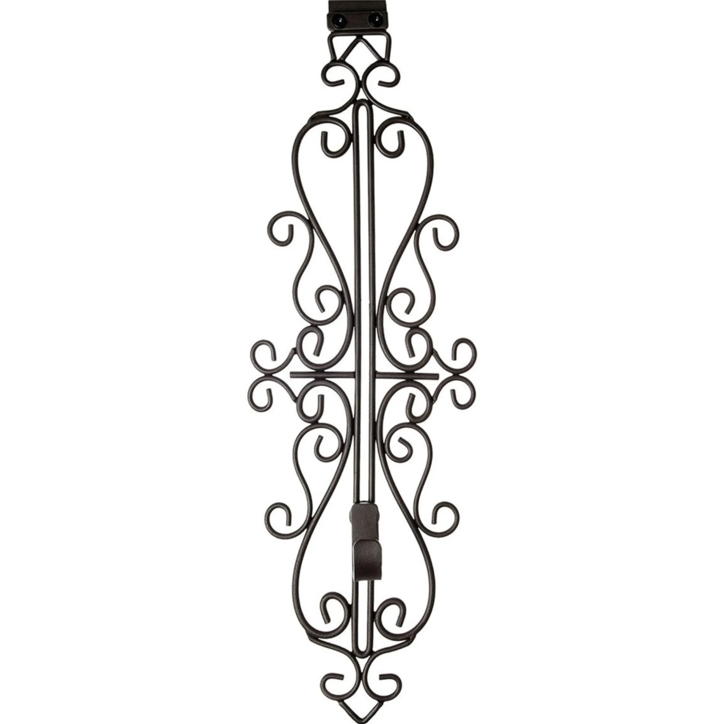 19.5" Bronze Colonial Unique Adjustable Christmas Wreath Hanger