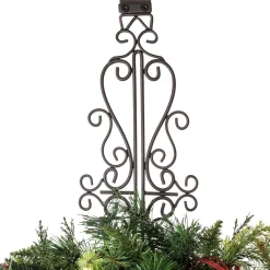 19.5" Bronze Colonial Unique Adjustable Christmas Wreath Hanger