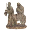 12" Bronze Holy Family Nativity Scene Christmas Tabletop Decor