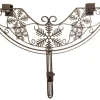 24" Brown Snowflake Style Adjustable Decorative Christmas Wreath Hanger