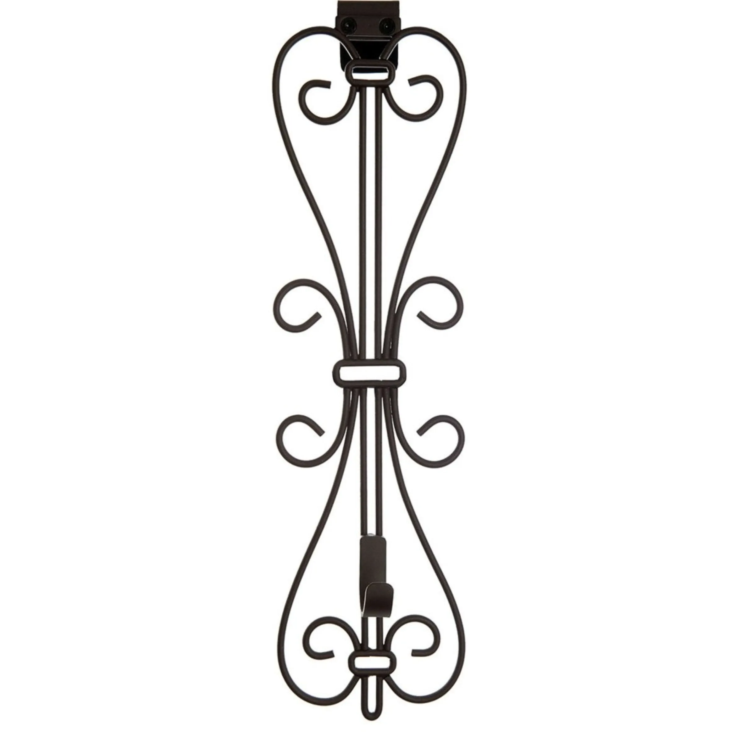 19.5" Brown Unique Adjustable Christmas Wreath Hanger