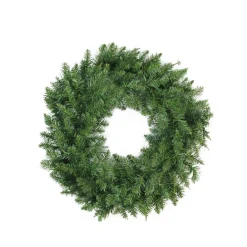 Buffalo Fir Artificial Christmas Wreath - 24-Inch, Unlit