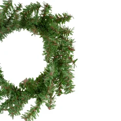 Canadian Pine Artificial Christmas Wreath - 8-Inch, Unlit