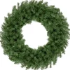Canadian Pine Artificial Christmas Wreath, 24-Inch, Unlit