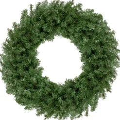 Canadian Pine Artificial Christmas Wreath, 24-Inch, Unlit
