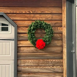 Canadian Pine Artificial Christmas Wreath, 30-Inch, Unlit