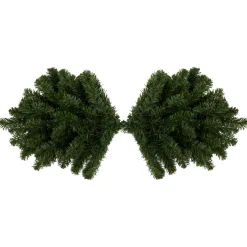 32" Canadian Pine Artificial Christmas Door Swag - Unlit