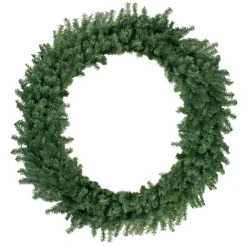 Canadian Pine Commercial Artificial Christmas Wreath, 72-Inch, Unlit