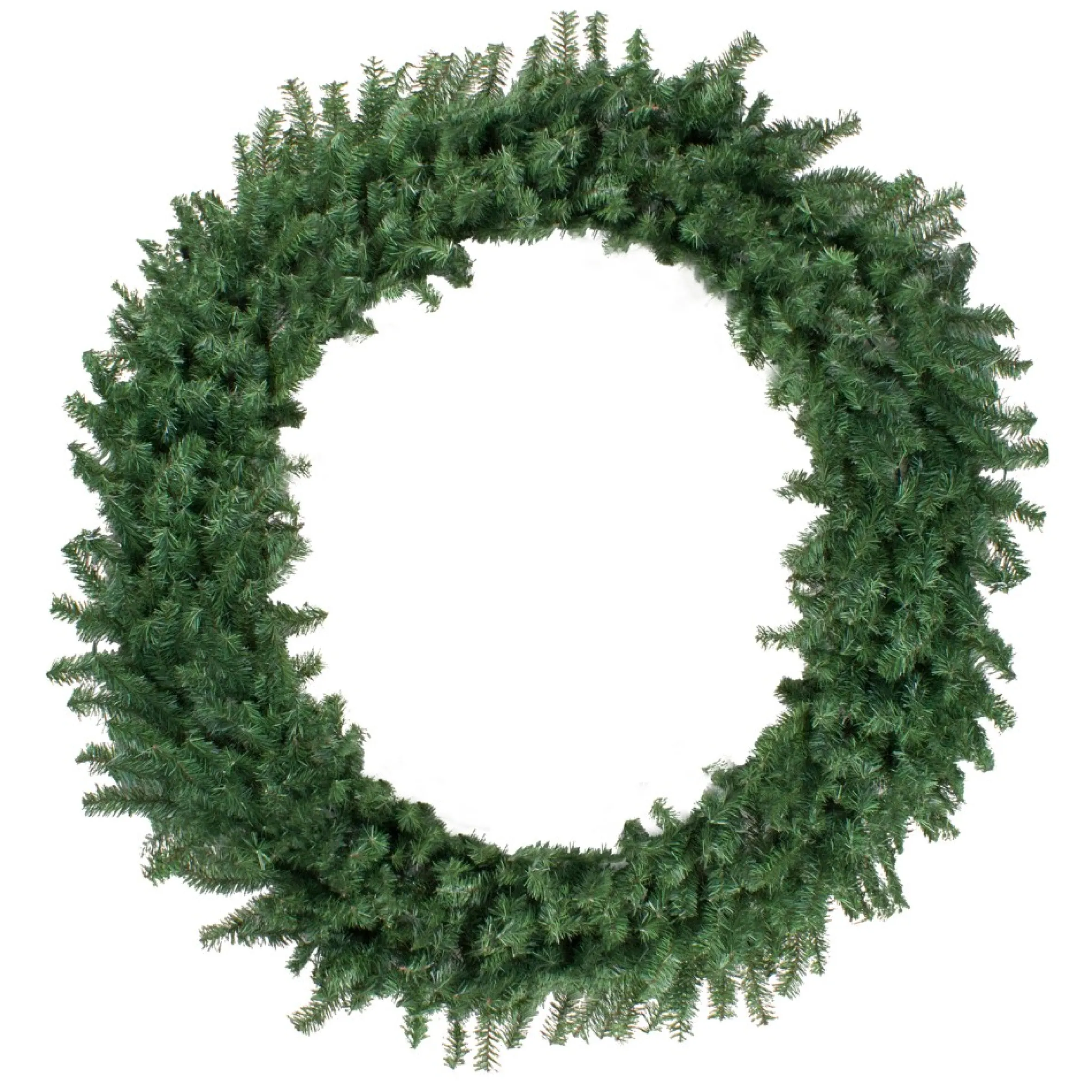 Canadian Pine Commercial Artificial Christmas Wreath, 72-Inch, Unlit