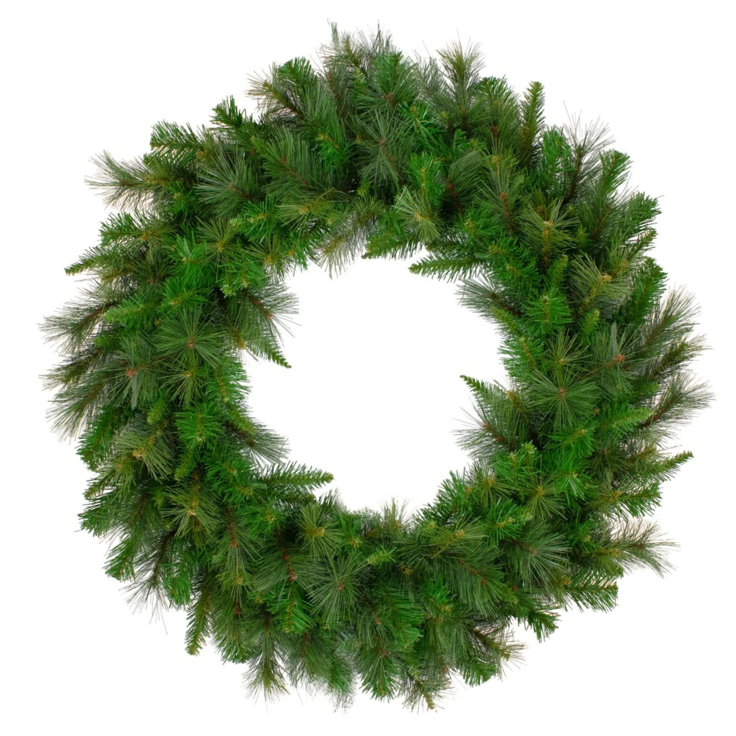 Canyon Pine Mixed Artificial Christmas Wreath, 36-Inch, Unlit