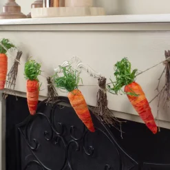 3.25' Carrots And Twigs Artificial Easter Garland