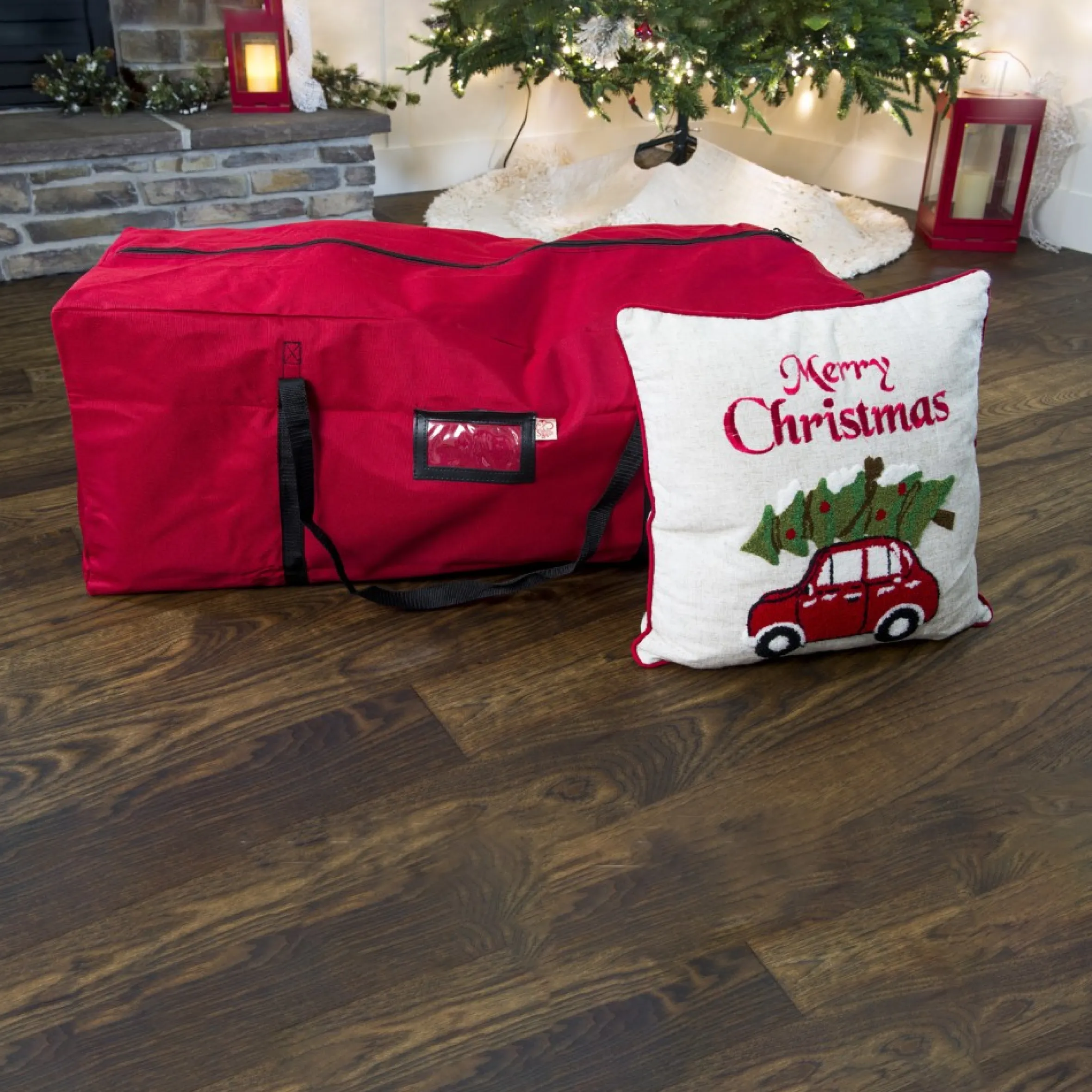 36" Christmas Storage Bag - For Garlands, Trees, Lights, Inflatables And More