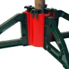 Christmas Tree Stand With Clamping System - For Real Live Trees Up To 10'