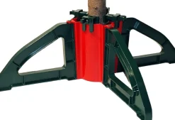 Christmas Tree Stand With Clamping System - For Real Live Trees Up To 10'