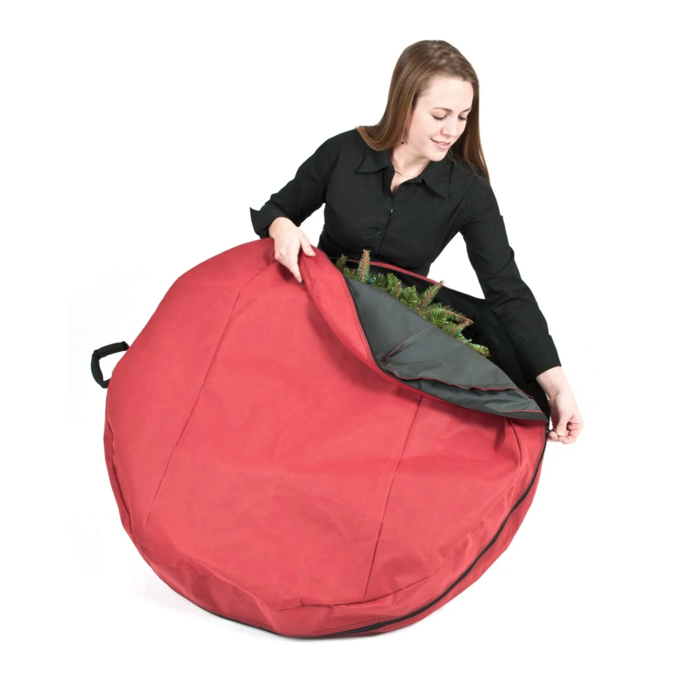 30" Christmas Wreath Direct Suspended Hanging Protective Storage Bag