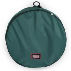 36" Christmas Wreath Protective Storage Bag With Removable Direct Suspend Handle
