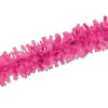 Club Pack Of 24 Bright Pink Festive Tissue Festooning Decorations 25'