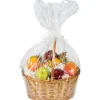 Club Pack Of 12 Clear Christmas And Wedding Large Gift Baskets 24"