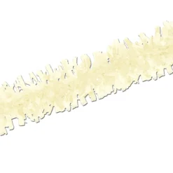 Club Pack Of 24 Ivory Festive Tissue Festooning Decorations 25'