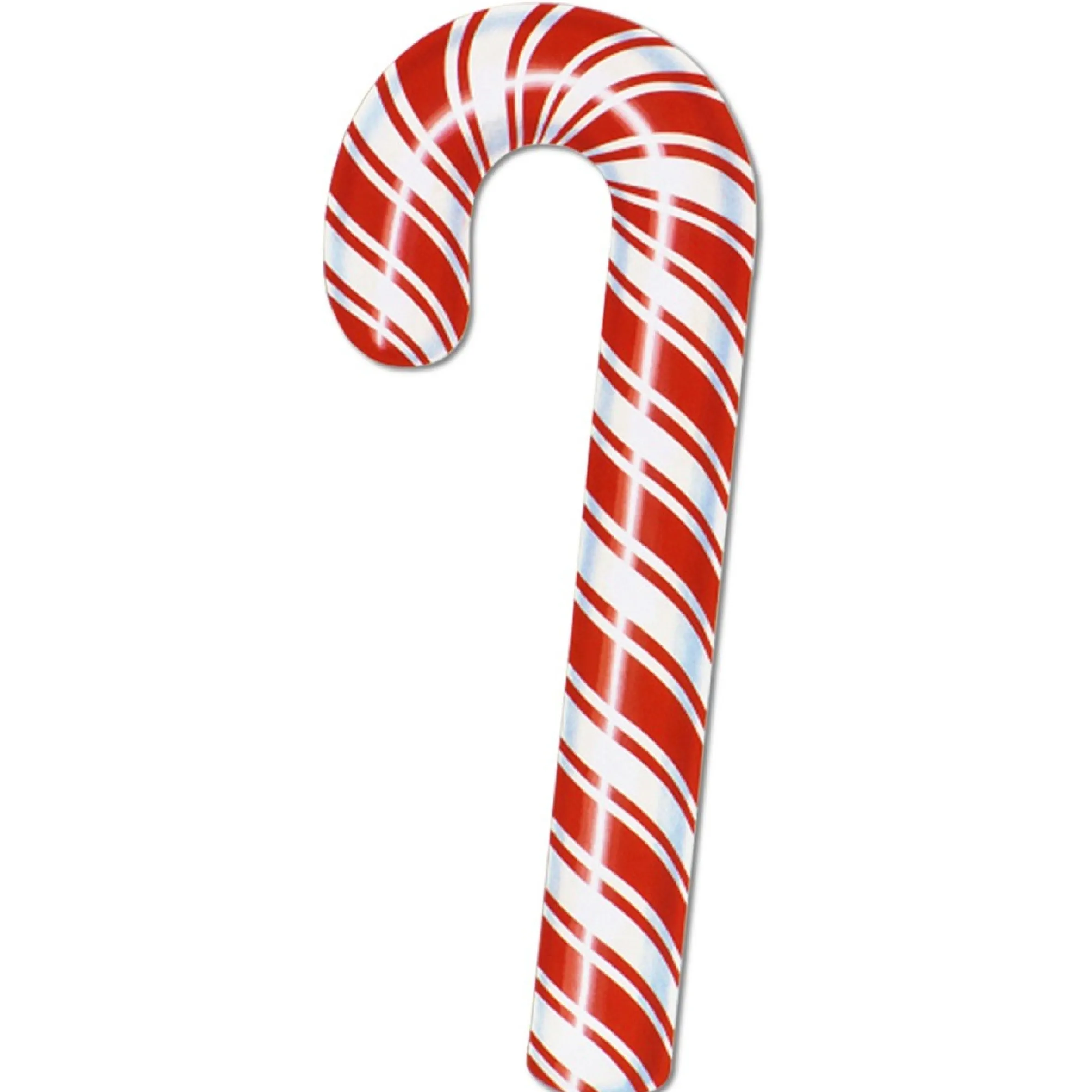 Club Pack Of 24 Red And White Candy Cane Cutout Christmas Decorations 27"