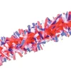 Club Pack Of 24 Red, White And Blue Festive Tissue Festooning Decorations 25'