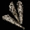 Club Pack Of 24 Silver Contemporary Medium Crown Cording Caps 0.25"