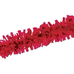 Club Pack Of 24 Vibrant Red Festive Tissue Festooning Decorations 25'