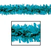 Club Pack Of 24 Vibrant Teal Festive Tissue Festooning Decorations 25'