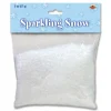 Club Pack Of 12 White Sparkling Snow Christmas Party Confetti Bags 2Oz.