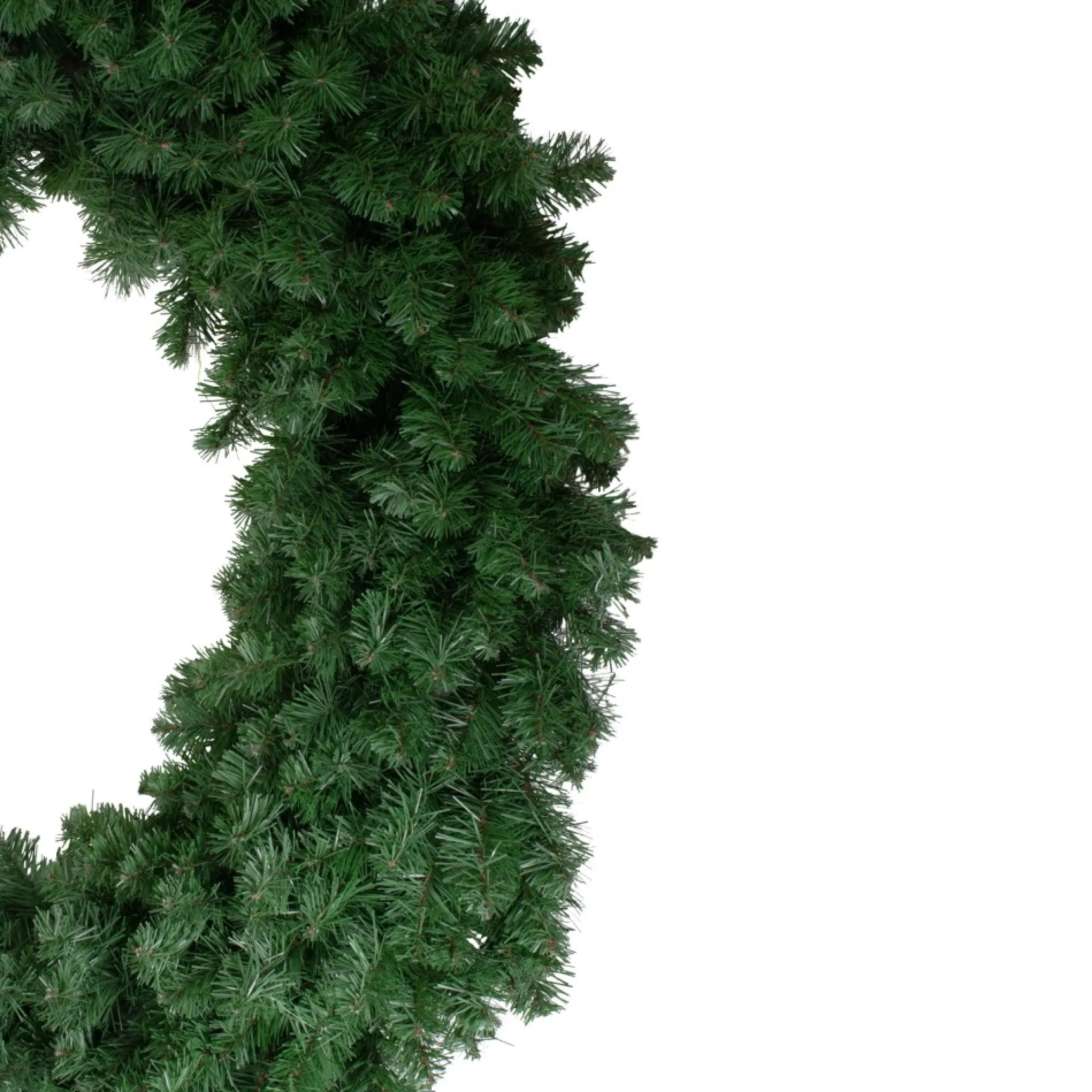 Colorado Spruce Artificial Christmas Wreath, 48-Inch, Unlit