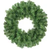 Colorado Spruce Artificial Christmas Wreath, 16-Inch, Unlit