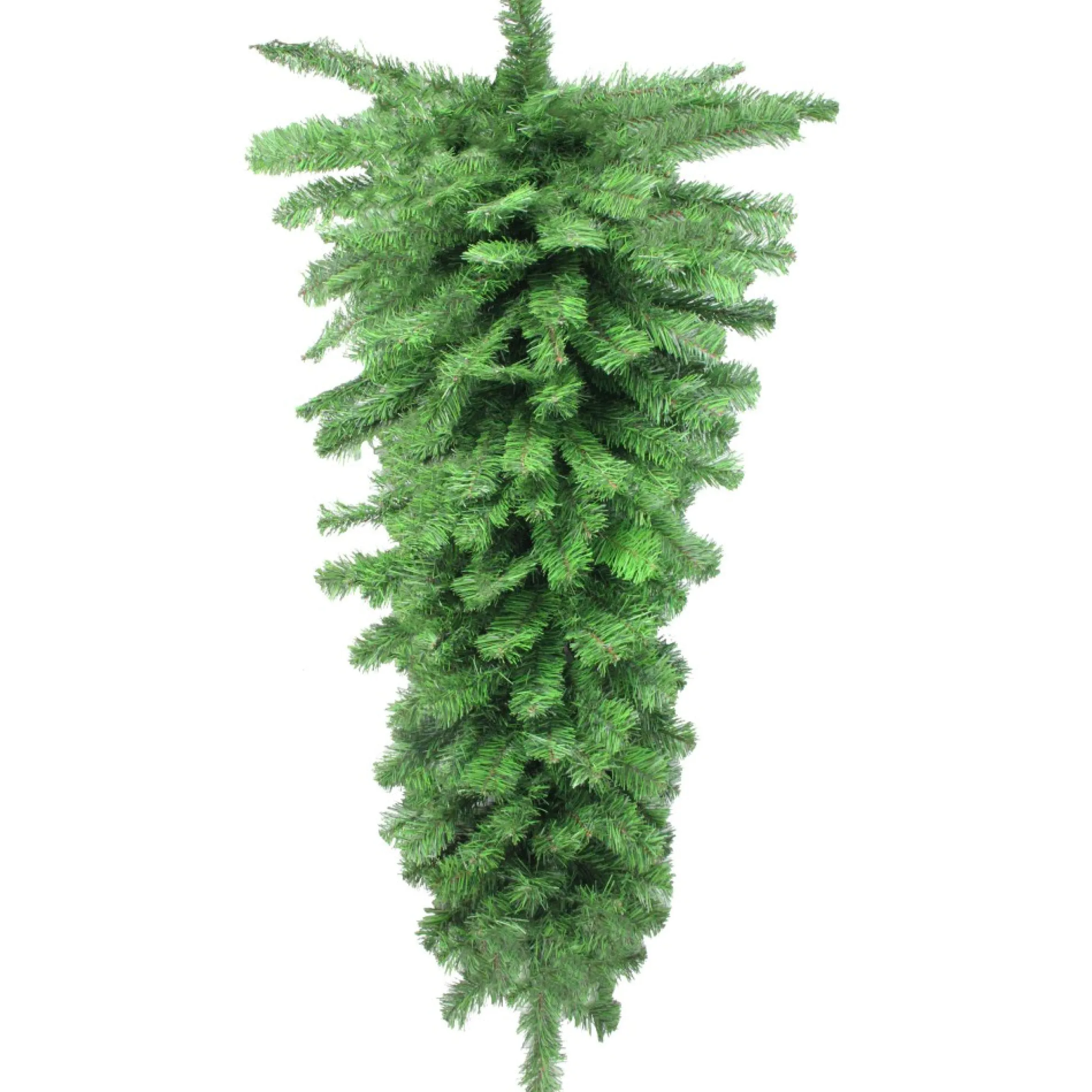54" Colorado Spruce Green Artificial Christmas Teardrop Swag - Unlit