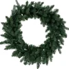 Coniferous Pine Artificial Christmas Wreath, 24-Inch, Unlit