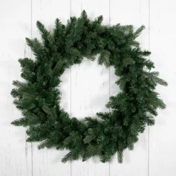 Coniferous Pine Artificial Christmas Wreath, 24-Inch, Unlit