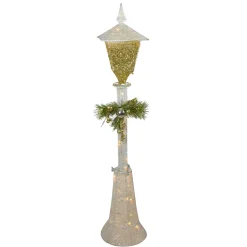 48" Cool White Led Lighted Christmas Outdoor Lamp Post