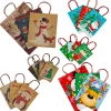 20-Count Assorted Paper Christmas Themed Gift Bags